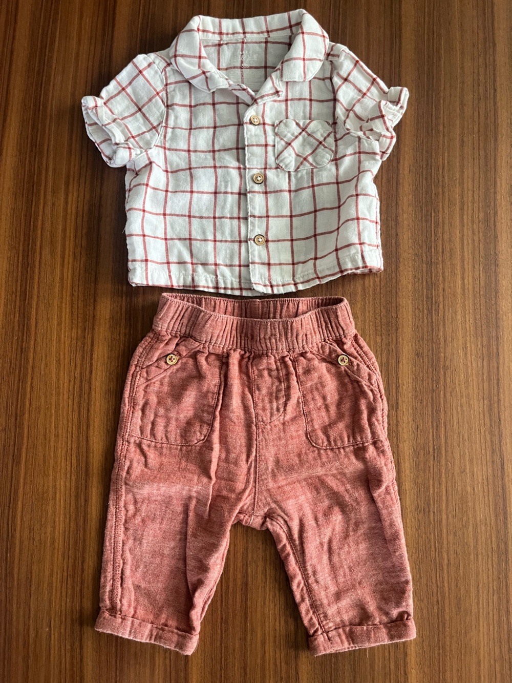 Baby Boys' Gauze Top & Bottom Set - Cat & Jack